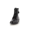 Boots montantes en cuir noir Remonte